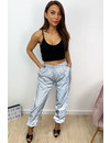 SILVER - 'MERMAID JOGGERS' - REFLECTIVE JOGGER PANTS