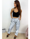 SILVER - 'MERMAID JOGGERS' - REFLECTIVE JOGGER PANTS