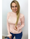 SOFT PINK - 'EMILIE' - CUTE RUFFLE TOP