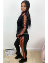 ORANGE - 'KELSEY' - FENDITY INSPIRED TRACKSUIT