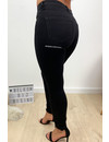 QUEEN HEARTS JEANS - BLACK - BEST HIGH WAIST SKINNY JEANS - 005