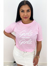 PINK - 'GIRLS EMPOWER GIRLS' - SLOGAN TEE