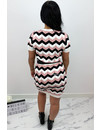 PINK - 'ESTELLE' - INSPIRED ZIGZAG TWO PIECE SET