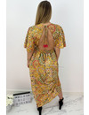 YELLOW - 'MAJORCA' - LUXE BOHO CHIQUE OPEN BACK MAXI DRESS