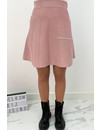 DUSTY PINK - 'LUCIA SKIRT' - A LINE SKIRT