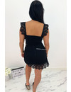 BLACK - 'CHARELL' - LINNEN LACE TWO PIECE