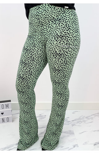 MINT GREEN - 'ELIN' - AMBIKA SUPER SOFT COMFY FLARE PANTS MINT GREEN - 'ELIN' - AMBIKA SUPER SOFT COMFY FLARE PANTS