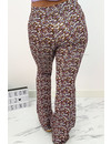 LILA - 'LOVEY' - CUTE FLORAL FLARED PANTS