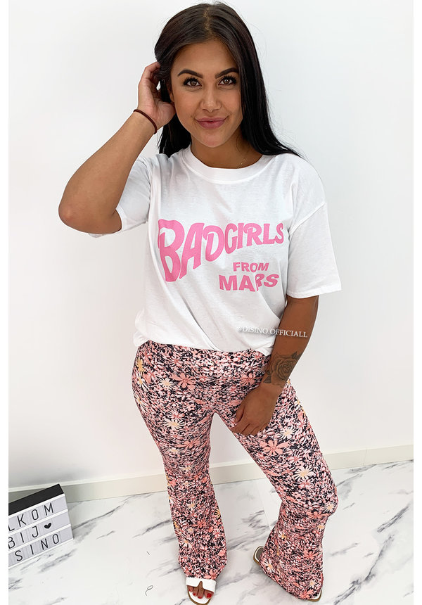 PINK - 'BADGIRLS FROM MARS' - OVERSIZED TEE