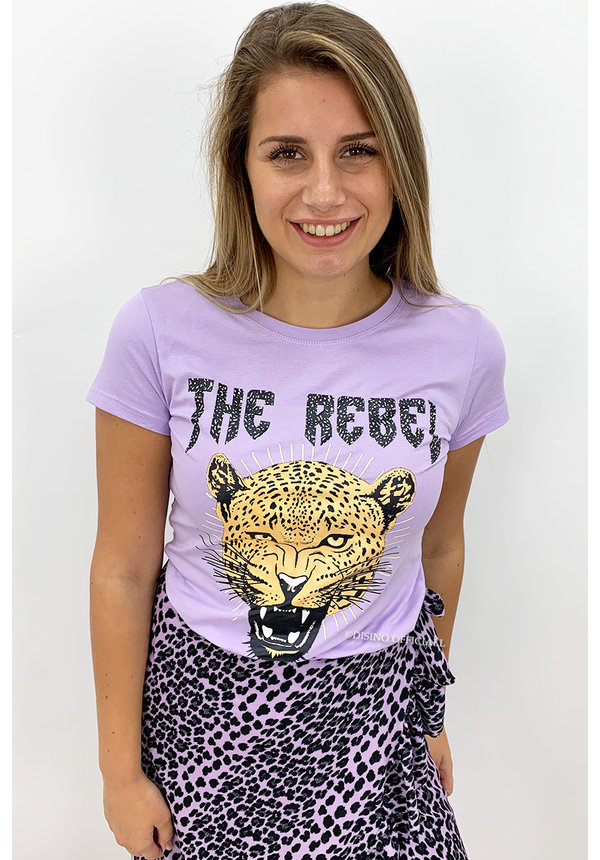 LILA - 'THE REBEL' - INSPIRED LEO HEAD TEE