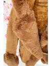 CAMEL - 'TABITHA' - SUPER QUALITY LAMMY FUR COAT