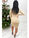 NUDE - 'NICOLE DRESS' - PERFECT FIT BODYCON DRESS