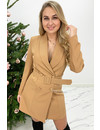 CAMEL - 'SASCHA' - BLAZER DRESS