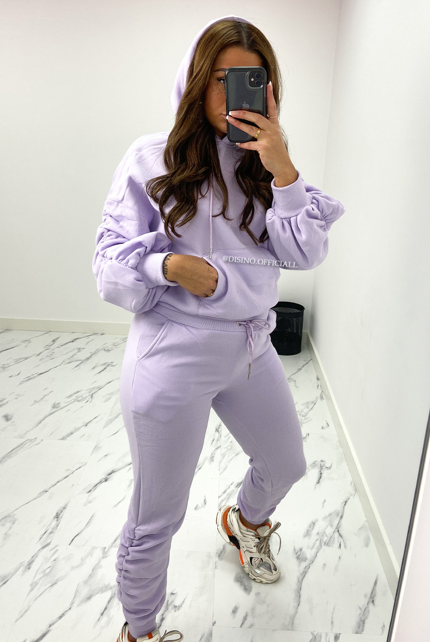 LILA - 'DONNA JOGGER SET' - RUCHED 