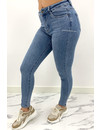 REDIAL - LIGHT BLUE - PERFECT BASIC HIGH WAIST SKINNY JEANS - 5913