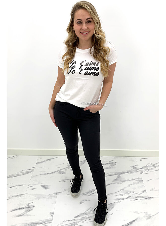 VS MISS - COATED BLACK - COATED SKINNY PUSH UP JEANS - 517