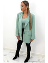 MINT GREEN - 'DIDI' - OVERSIZED BOYFRIEND BLAZER