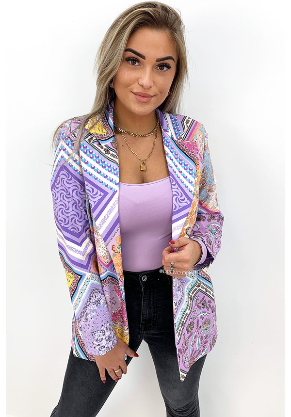 LILA - 'VERO V2 BLAZER' - COLORFULL INSPIRED CHAIN BLAZER