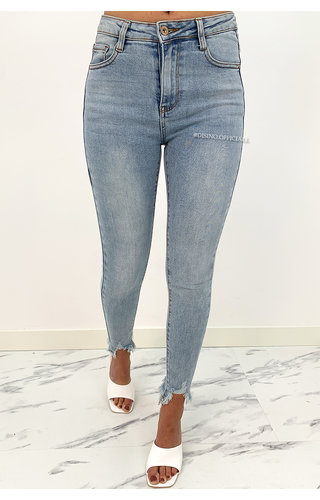 LAULIA - LIGHT BLUE - HIGH WAIST SKINNY JEANS - 277 