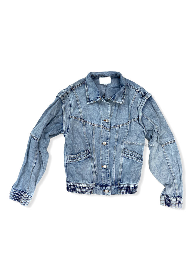 BLUE - 'KYE V2' - PREMIUM QUALITY DENIM JACKET
