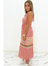 PINK - 'JUNA' - ONE SHOULDER SUMMER MAXI DRESS