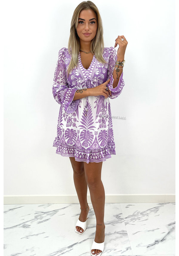 LILA - 'BLISS' - PREMIUM QUALITY LONG SLEEVE DRESS