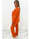 ORANGE - 'LIYA BLAZER' - PREMIUM QUALITY OVERSIZED BLAZER