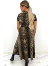 LEOPARD - 'FREYA MAXI' - TRAVEL WIKKEL MAXI DRESS