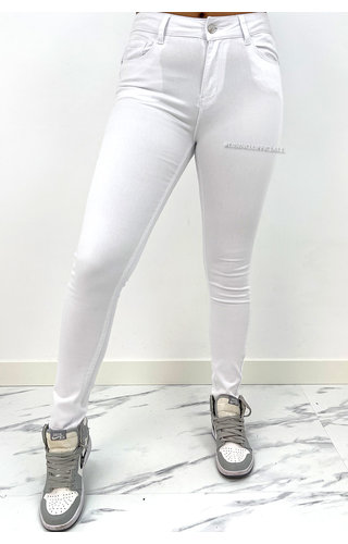 HELLO MISS - WHITE - THE BEST WHITE SKINNY JEANS - 002 
