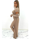 NUDE - 'FAY 3P SET' - PREMIUM QUALITY RIBBED 3 PIECE SET