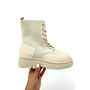 BEIGE - 'ROBINN' - INSPIRED SOCKET BIKERBOOTS