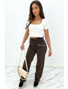 CHOCO - 'SELENA' - SUPER STRETCH STRAIGHT FIT JEANS