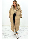 CAMEL - 'NORI MAXI' - PREMIUM QUALITY PUFFER WINTER COAT