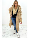 CAMEL - 'NORI MAXI' - PREMIUM QUALITY PUFFER WINTER COAT