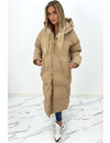 CAMEL - 'NORI MAXI' - PREMIUM QUALITY PUFFER WINTER COAT