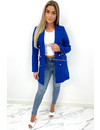 ROYAL BLUE - 'KIMMY' - PERFECT BUTTON BLAZER