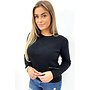 BLACK - 'JANEY LONG' - PREMIUM QUALITY LONG SLEEVE KNIT