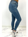 VS-MISS - VINTAGE BLUE - SUPER STRETCH HIGH WAIST SKINNY JEANS  - 7326