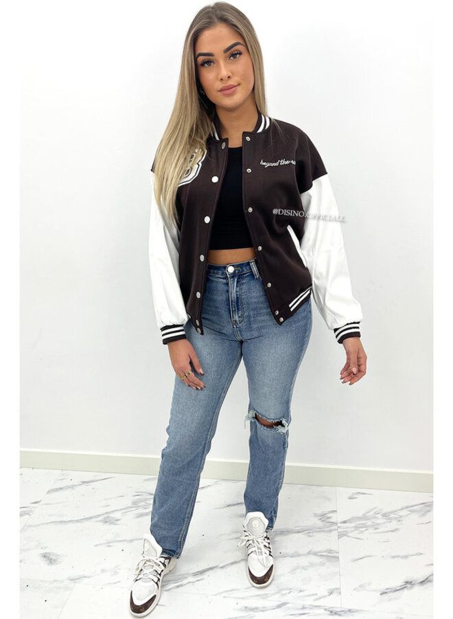 CHOCO - 'NICKI' - BADDEST VARSITY JACKET