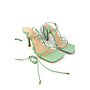MINT GREEN - 'MILLY HEELS' - TOUWTJES HAKKEN ROPE HEELS