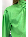 LIME GREEN - 'NATALIE' - PREMIUM QUALITY OPEN BACK TOP
