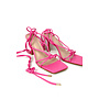 PINK - 'AUDREY HEELS' - TOUWTJES HAKKEN ROPE HEELS