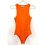 ORANGE - 'KENDALL RACER BODYSUIT' - 90's INSPIRED HALTER BODYSUIT