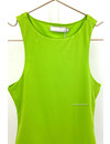 LIME GREEN - 'KENDALL RACER BODYSUIT' - 90's INSPIRED HALTER BODYSUIT