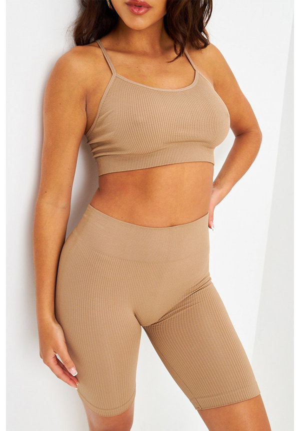 NUDE - 'SKIMMY' - PREMIUM QUALITY TWO PIECE BIKER SET