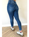 REDIAL - BLUE - PERFECT HIGH WAIST SKINNY JEANS - 7127