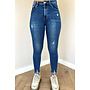 REDIAL - BLUE - PERFECT HIGH WAIST SKINNY JEANS - 7127
