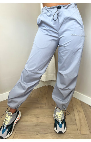 GREY - 'ROXY' - PARACHUTE CARGO PANTS GREY - 'ROXY' - PARACHUTE CARGO PANTS
