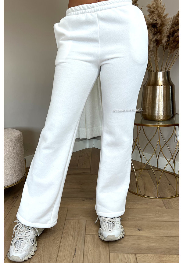 WHITE - 'HARPER JOGGER' - PREMIUM QUALITY EXTRA SOFT JOGGER