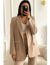 NUDE - 'LIYA BLAZER' - PREMIUM QUALITY OVERSIZED BLAZER